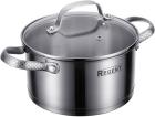 Кастрюля индукционная со стеклянной крышкой Regent Inox Linea Sirena, 2.4 л, металлик (65-0218)
