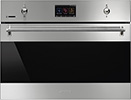 фото Встраиваемый электрический духовой шкаф smeg sf4303wmcx