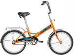 Велосипед Novatrack 20'' складной, TG20, оранжевый 140923 20FTG201.OR20 самокат novatrack stamp n1 оранжевый 12stampn1 or20