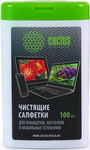 фото Салфетки влажные для планшетов и смартфонов cactus cs-t1005