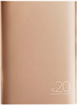 фото Внешний аккумулятор xiaomi (mi) solove 20000mah с кожаным чехлом (a8-2 gold) золотой