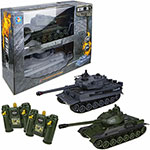 

Танк 1 Toy Взвод танковый бой р/у (2 танка), 2,4 ГГц, 1:28 (35 см)