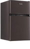 Двухкамерный холодильник Tesler RCT-100 DARK BROWN холодильник tesler rc 95 красный