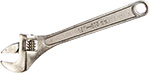 Ключ разводной Sparta 375 мм, хромированный 155405 ключ разводной sparta 155305 захват 30 мм длина 250 мм