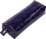 Пенал-косметичка Brauberg ''крокодиловая кожа'', 20х6х4 см, ''Ultra purple'', 270848