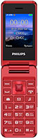 Мобильный телефон Philips Xenium E2601 красный мобильный телефон philips e227 xenium 32mb красный