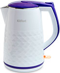 Чайник электрический Kitfort KT-6170 вертикальный отпариватель kitfort кт 9113 1 5 л белый фиолетовый