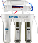 Фильтр для воды обратный осмос Гейзер Премиум в прозрачных корпусах 20051 фильтр для воды обратный осмос гейзер премиум п с помпой в прозрачных корпусах 20052