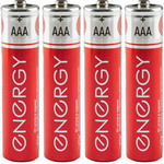 Батарейка Energy R03/4S AAА 4шт 104408 батарейка energy r6 10s aа 10шт 104972