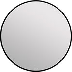 Зеркало Cersanit ECLIPSE smart 60x60 с подсветкой круглое в черной рамке 64146