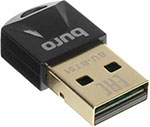 

Адаптер Buro USB (BU-BT51) Bluetooth 5.1+EDR class 1.5 20 м черный