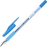 Ручка шариковая Staff AA-927, синяя, КОМПЛЕКТ 50 штук, линия 0.35 мм, (880002) ручка шариковая brauberg extra glide soft синяя комплект 12 штук узел 0 7 мм 880599