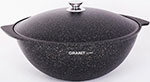 Казан Kukmara Granit ultra (кго75а) для плова, 7 л - фото 1