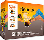Набор кофе в алюминиевых капсулах Belmio ''Карамель и Крем Брюле'' 50 капсул кофе в капсулах monarch для nespresso lungo intenso 8 52г