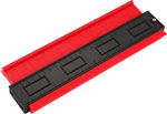 Шаблон для перенесения контуров  Deko 10'' (250 мм) TEM03, красный (065-0658) шаблон для перенесения контуров выреза на плитке 11x128 мм