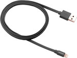 

Кабель Canyon Charge & Sync MFI flat cable USB to lightning серый