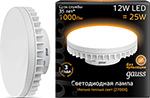 

Лампа GAUSS LED GX 70 12 W 1000 lm AC 150-265 V 2700 K 131016112