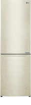 Двухкамерный холодильник LG GA-B 419 SEJL бежевый - фото 1