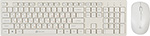 Беспроводная компьютерная клавиатура и мышь Oklick 240M белый беспроводная мышь oklick 605sw