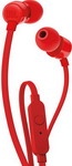 Вставные наушники JBL T110 RED вставные дефлекторы окон hyundai elantra ad 2016 2022 2015 2019 2018 2020 vinguru