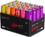 Батарейка Zmi Rainbow Z17 типа ААА (24 шт)цветные батарейка aaa xiaomi rainbow zi7 colors 10 штук