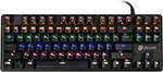 Клавиатура Oklick 969G SHOTGUN механическая черный USB Multimedia for gamer LED клавиатура игровая проводная gmng 985gk механическая usb multimedia for gamer led 1677413