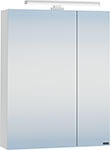 Зеркальный шкаф СаНта Стандарт 60, с подсветкой (113005) зеркальный шкаф санта вегас 80 700180