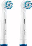 Насадки для зубной щетки BRAUN ORAL-B EB60 SensitiveClean 2 шт, белый
