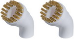 Насадка для пароочистителя Bort Brass brush SET 2pcs (93412734) комплект салфеток karcher для пароочистителя easyfix 2 863 266 0