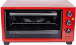 Электропечь Luxell MO-46CRD красный гриль gfgril gf 185 доска для подачи блюд gf wb 02 красный