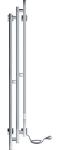 

Полотенцесушитель электрический Indigo Sky PRO, без полки, хром (LSKPRE150-17Rt), Нержавеющая сталь