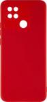 Накладка силикон Red Line iBox, Case для Xiaomi Redmi 10C, с защитой камеры и подложкой (красный)