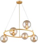 

Подвесная люстра Aployt ODET APL.630.03.06, Янтарный