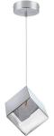 

Подвесной светильник Lightstar Qubica 805504, Серебро/прозрачный