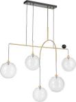 

Подвесной светильник Vele Luce Freedom VL5544P05, Черный/прозрачный