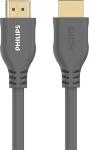 Кабель HDMI Philips 2.1 PVC, HDMI:8K4K2K (7680X432060p)/3840X21 60120p), 30AWG, OD6.0, 1.5 м, Gray