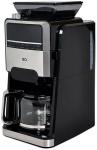 

Кофеварка капельная BQ CM3002, со встроенной кофемолкой, черный/стальной