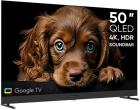 Телевизор Top Device TV 50/'/' QLED DQ08, c Google TV и саундбаром, 4K UHD (TDTV50DQ08U_BK), черный