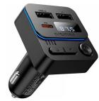 FM-трансмиттерАЗУ Borofone BC60 1USB1Type-C 35W Bluetooth 54 черный 534₽