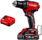 Дрель-шуруповерт бесщеточная Зубр 20 В, 65 Н·м, 1 АКБ LMS (2 А·ч) (ДБ-65-21)