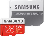 

Карта памяти Samsung 128 GB MicroSDXC class 10 UHS-I EVO+ MB-MC 128 GA/RU