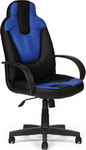 фото Кресло tetchair neo (1) (кож/зам черный синий pu c-36-6/pu c 36-39)