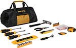 Универсальный набор инструмента для дома в сумке Deko DKMT116 (116 предметов) черно-желтый культиватор deko dket20 черно желтый 065 1215