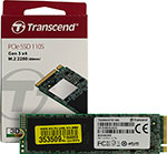 Накопитель SSD Transcend M.2 MTE110S 256 Гб PCIe TS256GMTE110S внутренний ssd накопитель transcend mte110s 256gb m 2 2280 pcie gen3 x4 3d tlc ts256gmte110s