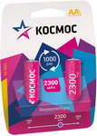 

Аккумулятор Космос AA 2300mAh Ni-Mh, 2 шт.