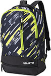 Рюкзак Staff STRIKE универсальный, 3 кармана, черно-салатовый, 45х27х12 см, 270783 рюкзак staff air компактный хаки 40х23х16 см 270291