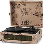 

Виниловый проигрыватель Crosley VOYAGER PLUS Floral c двухсторонним Bluetooth (CR8017B-FL4)