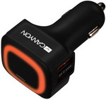 

Автомобильное з/у Canyon C-05 4*USB 5V/48A Smart IC черный CNE-CCA05B