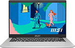 Ноутбук MSI Modern 14 C12M-240XRU silver (9S7-14J111-240) ноутбук msi modern 15 b12m 209ru 9s7 15h112 209