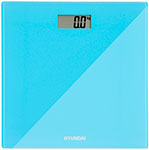 Весы напольные Hyundai H-BS03783 макс.180 кг голубой